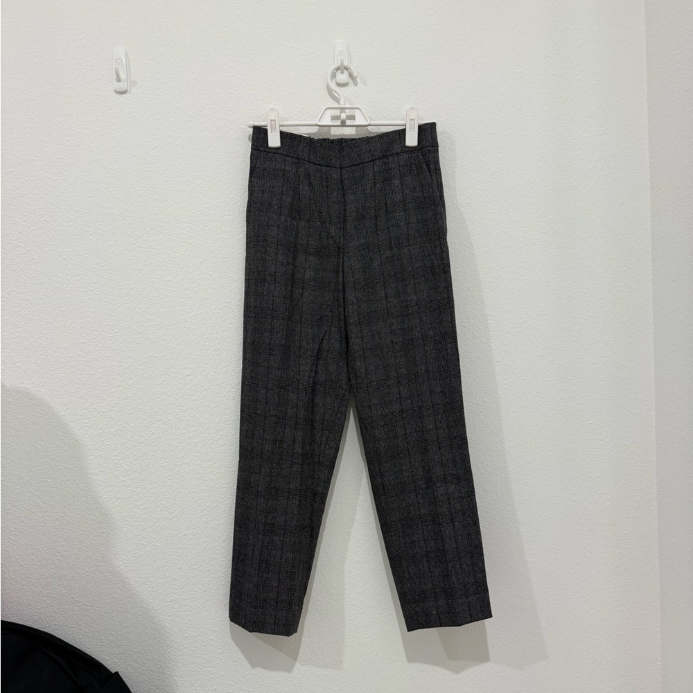 Aritiza Babaton Gray Plaid Women's Pants